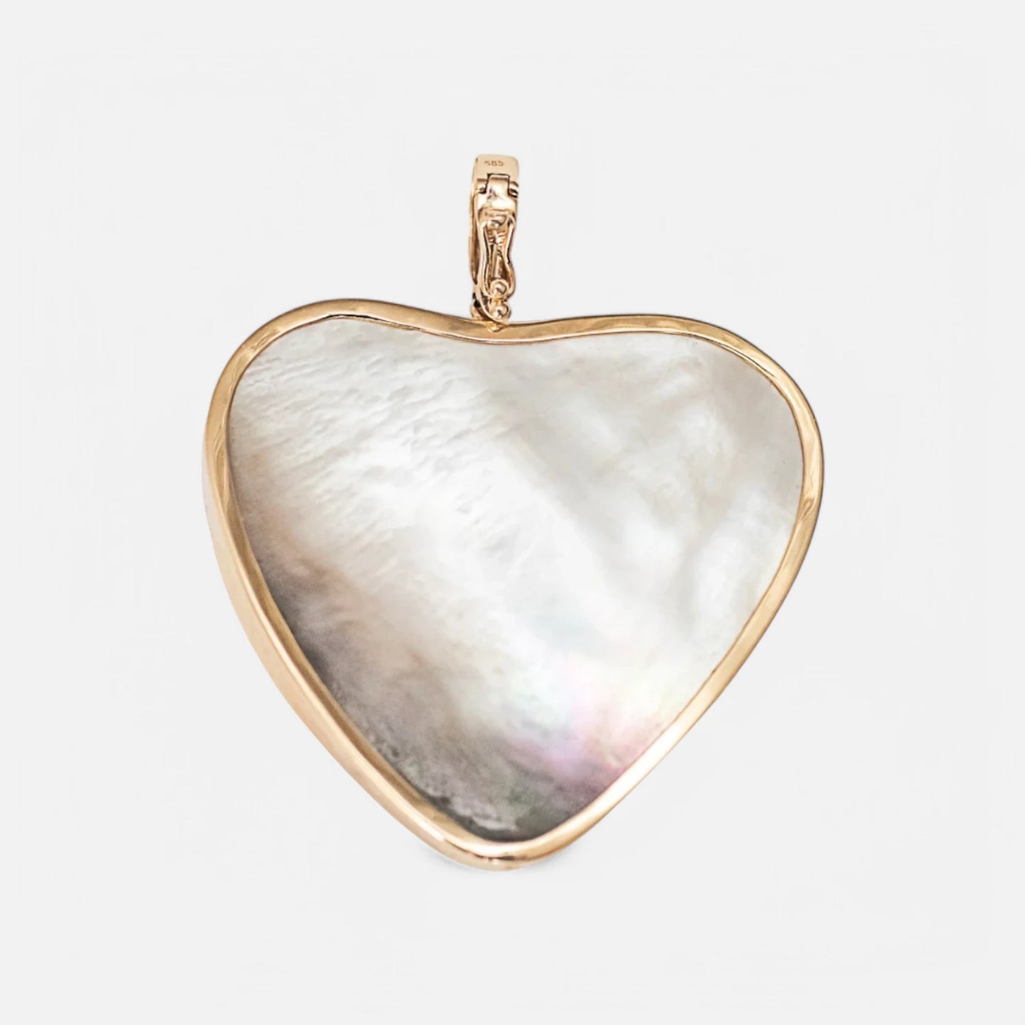 Marbel-Perle in 14K Gold – Eleganter Anhänger