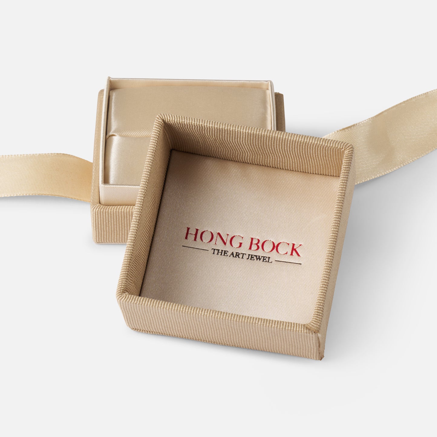 Smaragd-Ring mit Brillant in 18K Weißgold – Elegantes Design