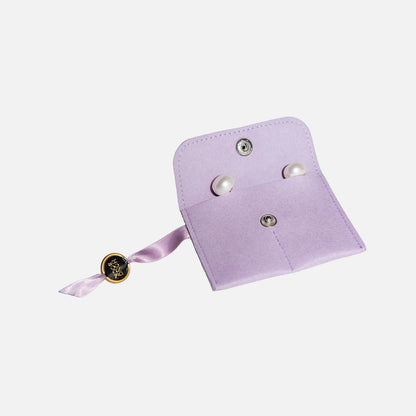 Ohrstecker mit Süsswasserperle – Silber