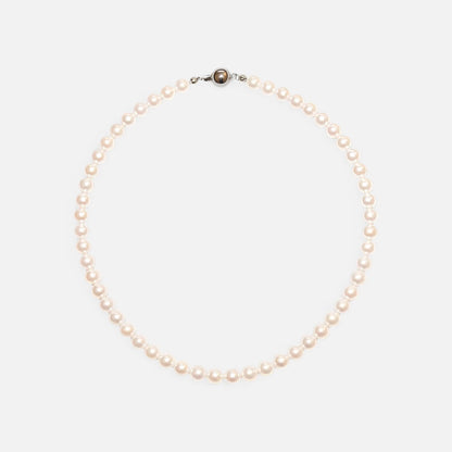 Akoya-Perlenkette mit 14K Weißgold-Kugelverschluss