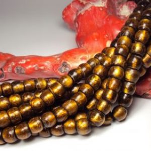 HONG BOCK-Gold coral tons shape in 7 x 10 mm