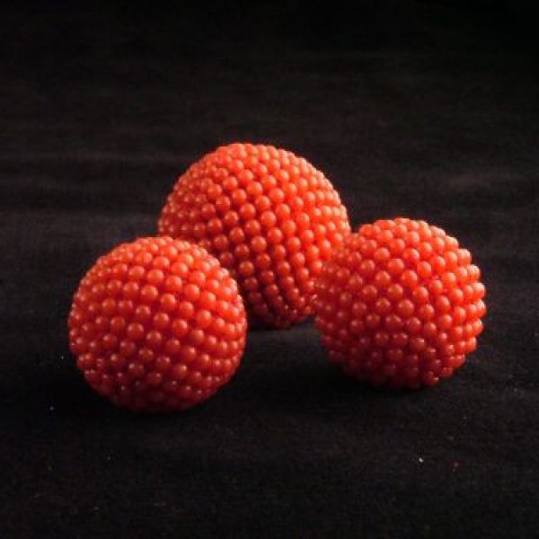 rote Koralle Perlen gewebt in 15 mm-0