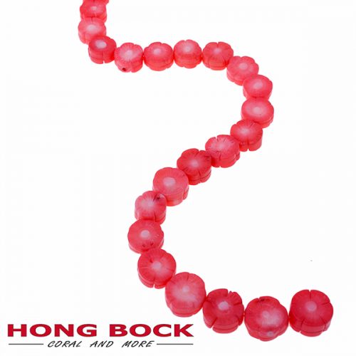 HONG BOCK-Bamboo coral string pink in 13mm