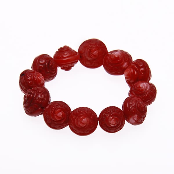 HONG BOCK-coral bracelet red