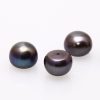Süsswasser Perlen lose schwarz, Perlen Größe ca. 9,5 mm-419