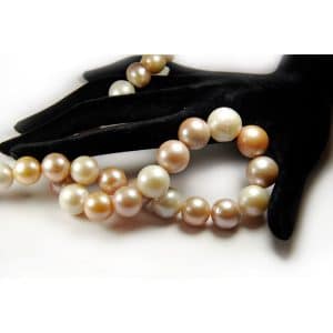 Freshwater Pearl string. colorful