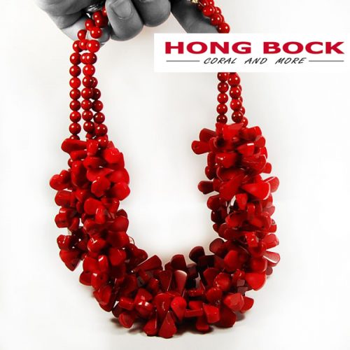HONG BOCK-Design chain from Bamboocoral in red
