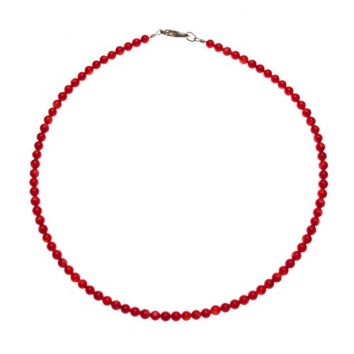 bamboocoral chain in 5mm red