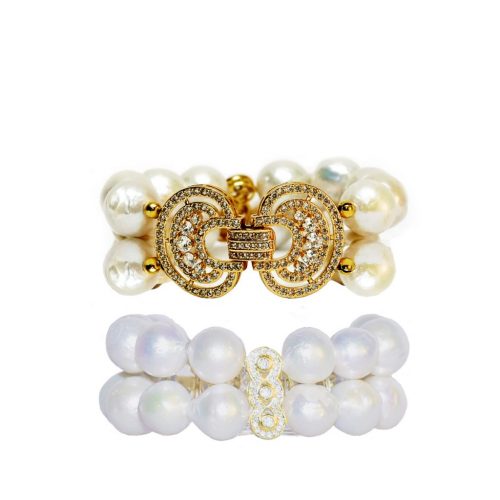 HONG BOCK-2 Series Breed Baroque Pearl Bracelet